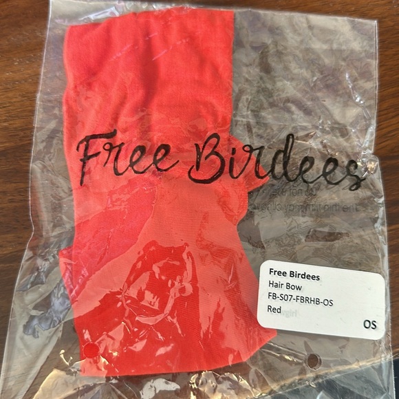 Free Birdees Bamboo Hair Bow - Red (BNWT) Valentine’s Day! - Picture 2 of 3